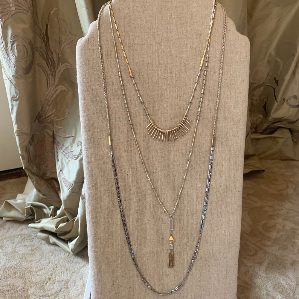 Stella & Dot 7 in 1 Riad Necklace LIKE NEW